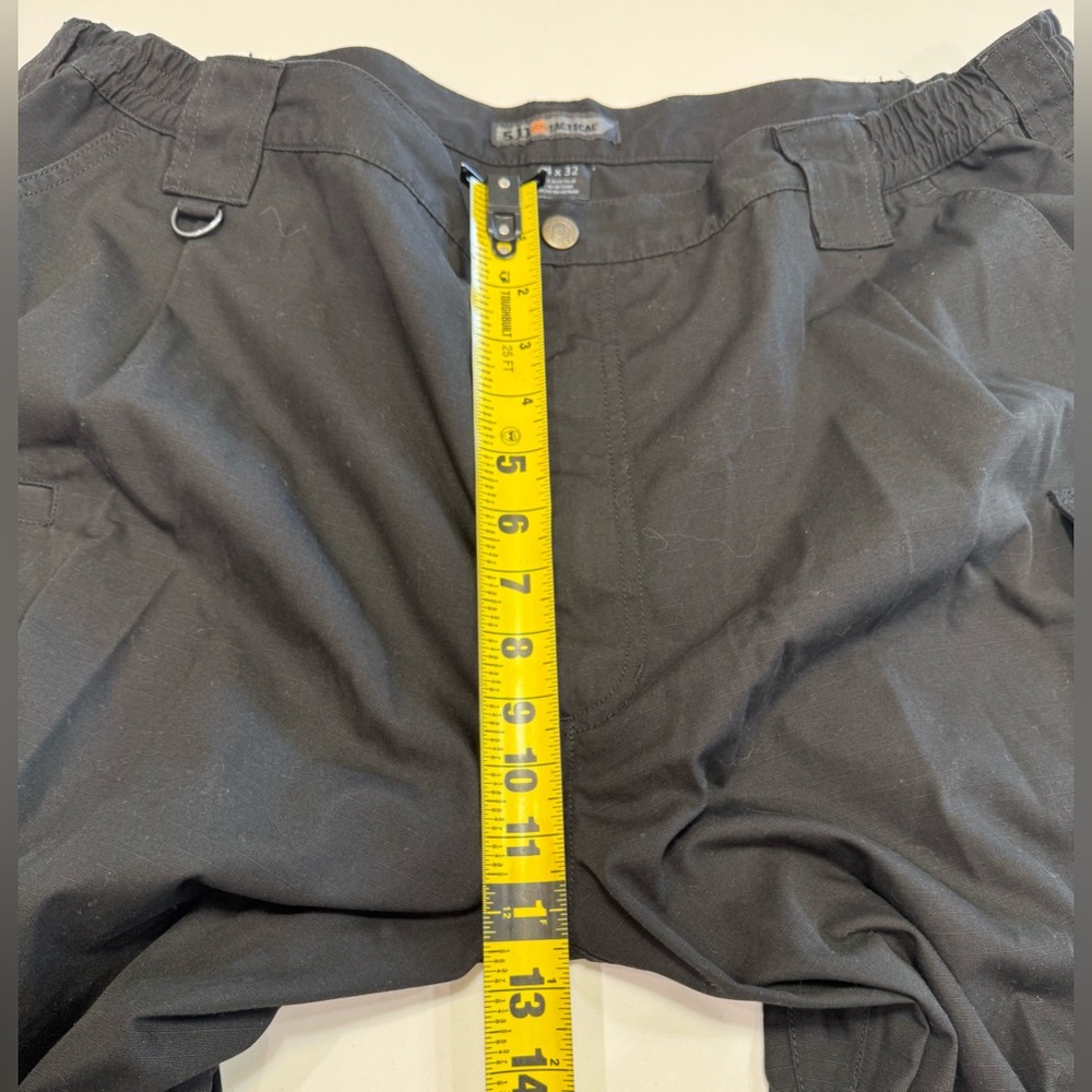 5.11 Tactical Taclite Pro Pants Men's 44x32(42) Black Ripstop Cargo Outdoor - Picture 9 of 11